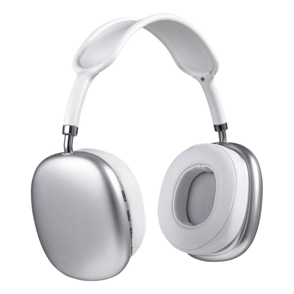 Vivitar Air Vibes Boost Wireless Headphones Silver White